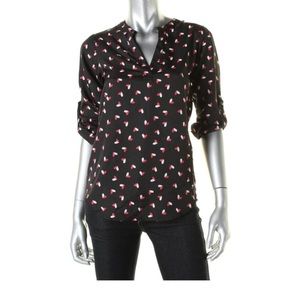 Madison Jules black blouse